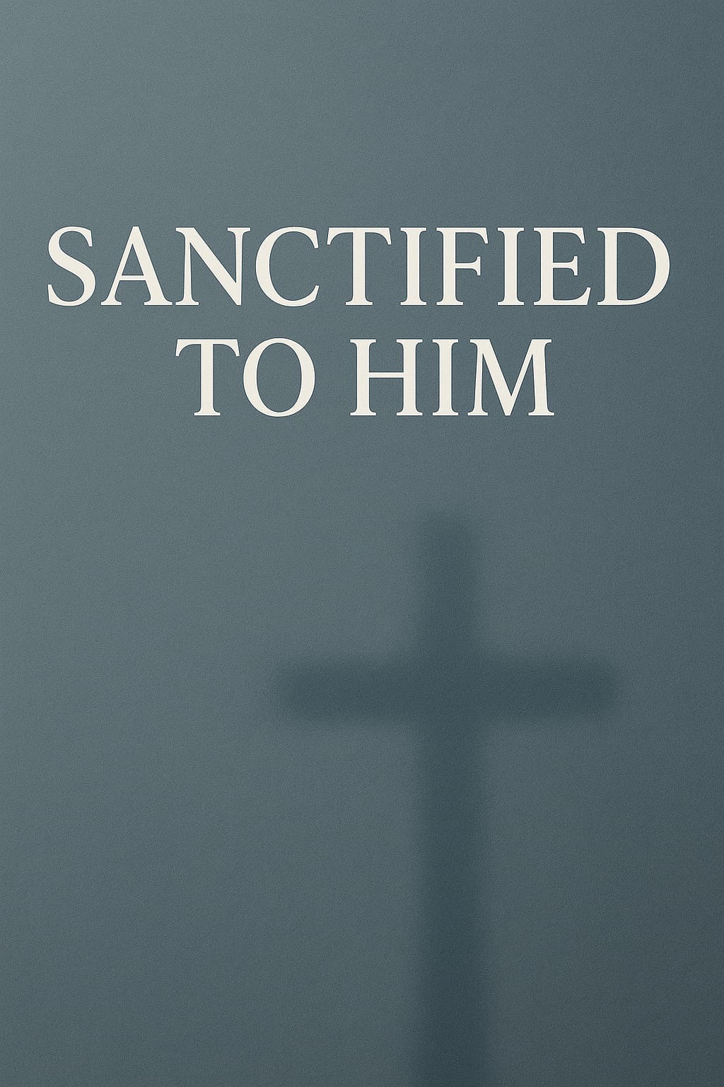 Sanctified to him : Bound by a promise 