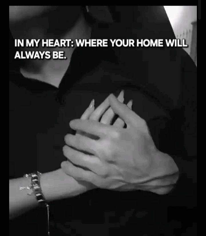 IN MY HEART: WHERE YOUR HOME WILL ALWAYS BE.