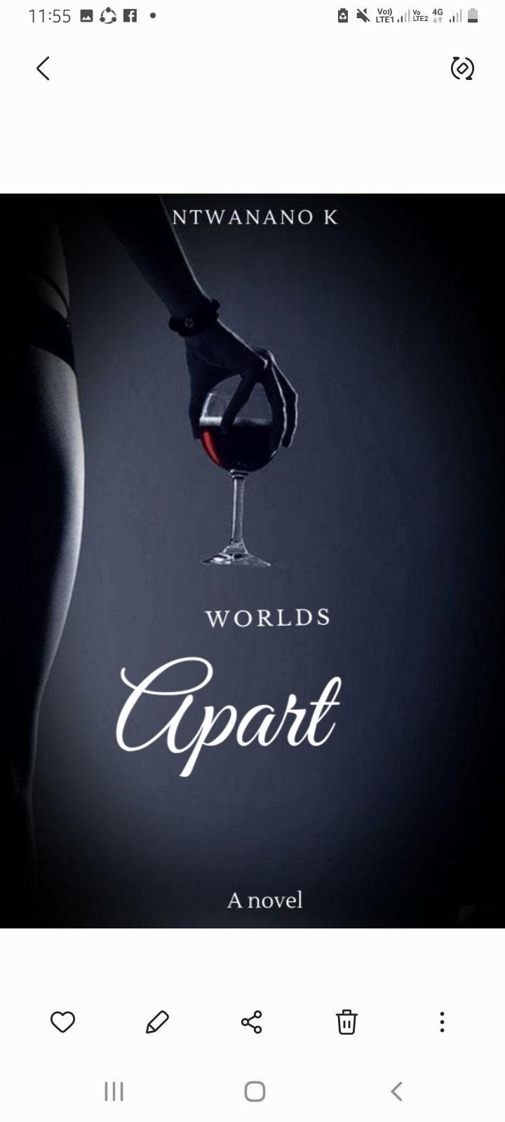 Worlds apart Cover