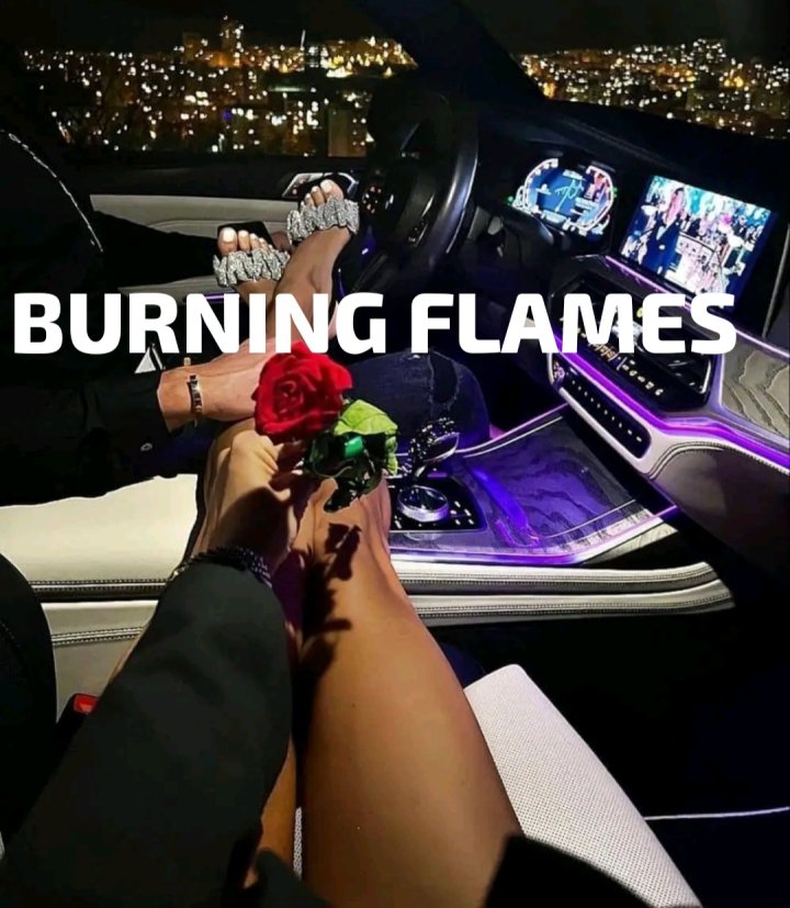 BURNING FLAMES Cover